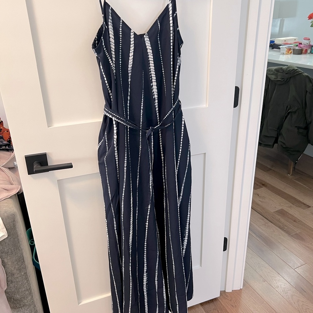Flowy Ikat Print Chiffon Maxi - BR Factory - Size M